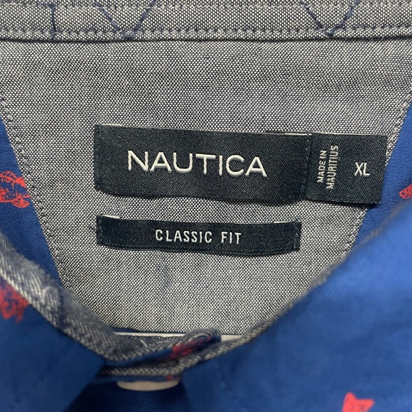Nautica Men’s Casual Button Down - Picture 2 of 5